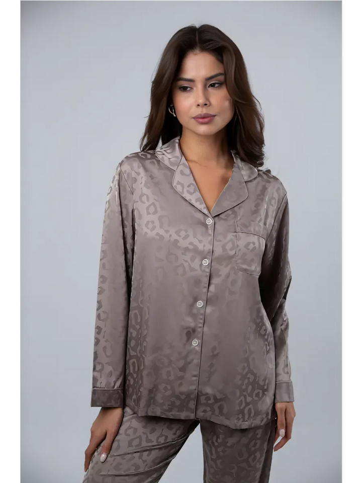 Samira | Satin-Pyjama Set